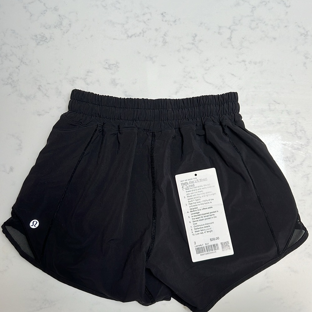 Lululemon Hotty Hot shorts Black 2